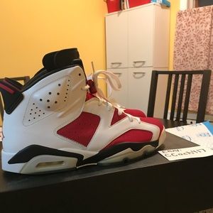 Nike Air Jordan VI (6) Retro Carmine Sz. 11
